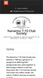 Mobile Screenshot of nanaimo710club.com